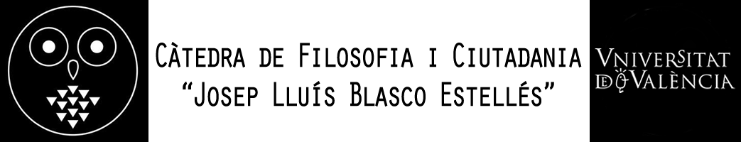 Logo Cátedra Filosofía y Ciudadanía J.L. Blasco Estellés